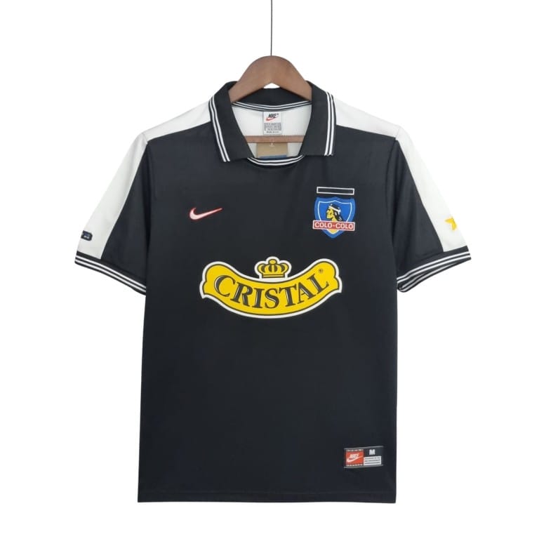 Camiseta Colo-Colo Visitante Retro 1999 Nike Cristal