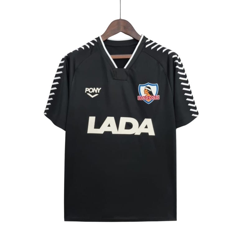 Camiseta Colo-Colo Visitante Retro 1992 Pony LADA Recopa