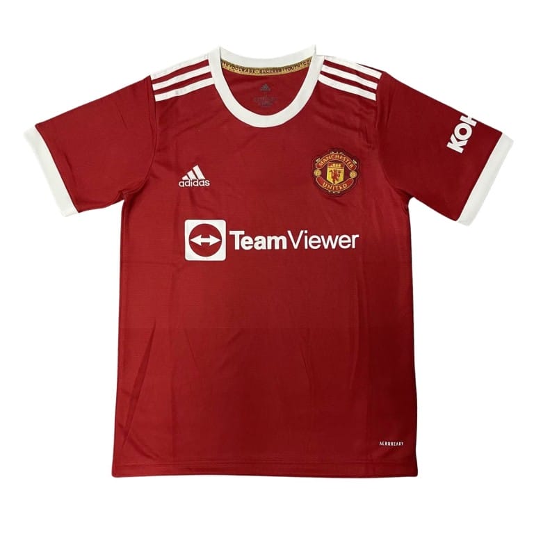 Camiseta Manchester United Local 2021/22 adidas TeamViewer
