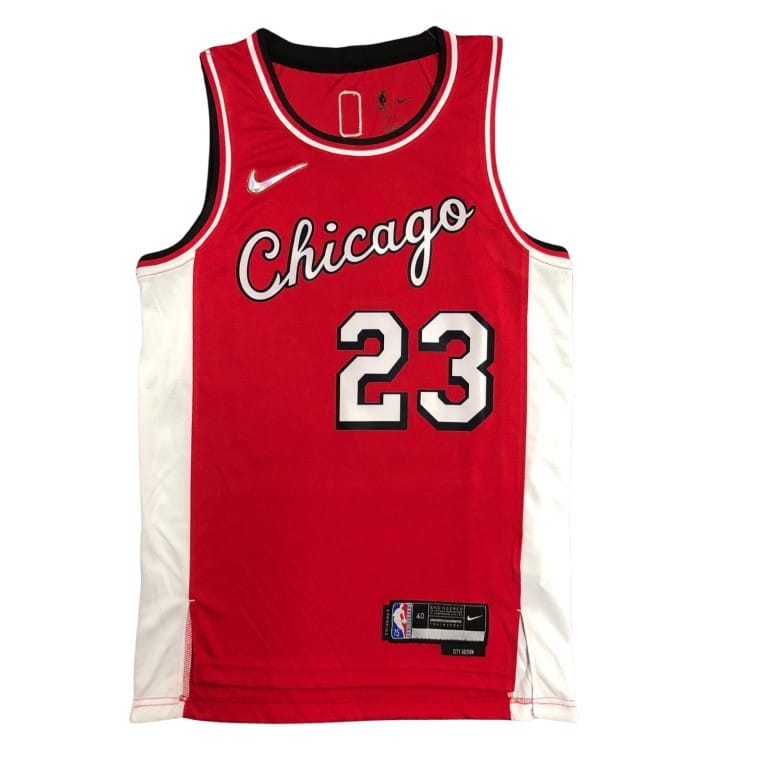 Camiseta NBA Chicago Bulls Michael Jordan 23 City Edition 75 Aniversario Nike