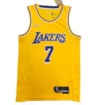 Camiseta NBA Los Angeles Lakers Carmelo Anthony 7 Nike Icon Edition Amarilla