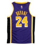 Camiseta NBA Los Angeles Lakers Kobe Bryant 24 Jordan Statement Edition Morada - Imagen 2