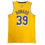 Camiseta NBA Los Angeles Lakers Dwight Howard 39 Nike Icon Edition Amarilla - Imagen 2