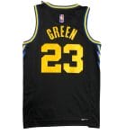 Camiseta NBA Golden State Warriors Draymond Green 23 City Edition Nike Negra - Imagen 2
