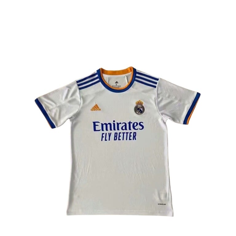 Camiseta Real Madrid Local 2021/22 adidas Emirates Champions