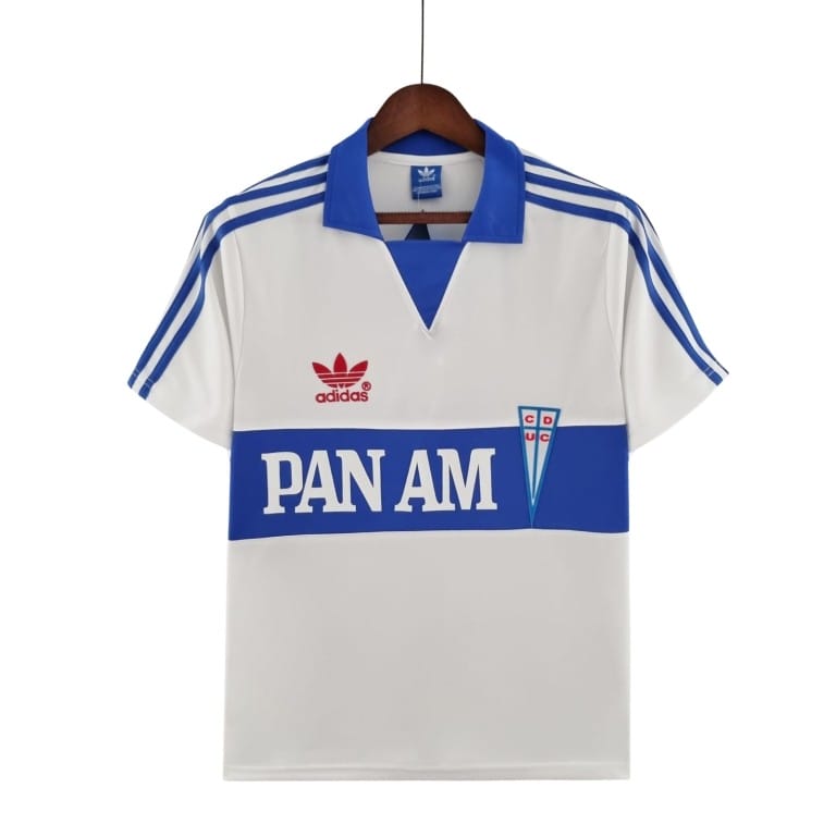 Camiseta Universidad Católica Retro Local 1987 adidas Pan Am Campeón