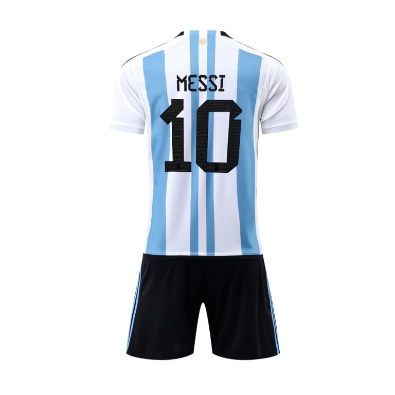 Set Fútbol Niño Argentina Local 2022/23 Messi 10 Campeón