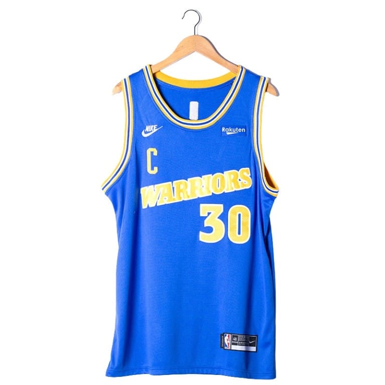 Camiseta NBA Golden State Warriors Stephen Curry 30 Classic Edition Nike Azul