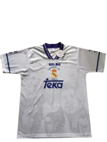 Camiseta Real Madrid Retro Local Campeón 1996/97 Teka Kelme