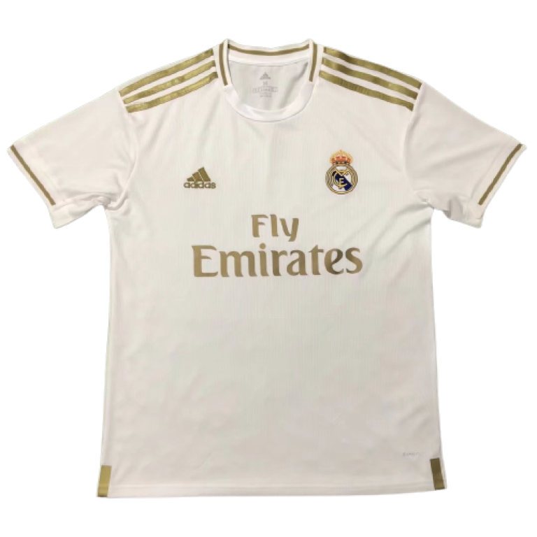Camiseta Real Madrid Retro Local 2019/20 Fly Emirates