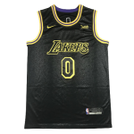 Camiseta NBA Los Angeles Lakers Russell Westbrook 0 City Edition Nike Negra