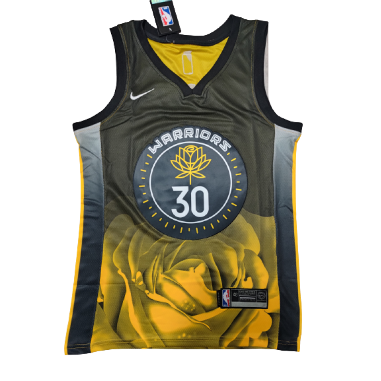 Camiseta NBA Golden State Warriors Stephen Curry 30 City Edition Rose Nike