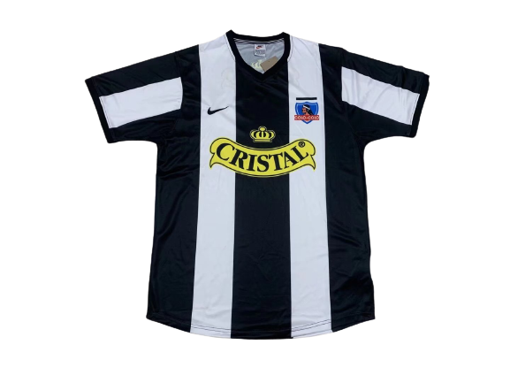 Camiseta Colo-Colo Retro 2000 Mercosur Cristal Camiseta Colo-Colo Retro 2000 Mercosur Cristal