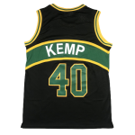 Camiseta NBA Seattle SuperSonics Shawn Kemp 40 Mitchell & Ness Retro Negra - Imagen 3