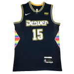 Camiseta NBA Denver Nuggets Nikola Jokic 15 City Edition Rainbow Skyline Nike