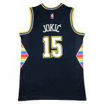 Camiseta NBA Denver Nuggets Nikola Jokic 15 City Edition Rainbow Skyline Nike - Imagen 3