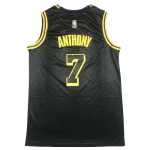 Camiseta NBA Los Angeles Lakers Carmelo Anthony 7 City Edition Nike Negra - Imagen 3