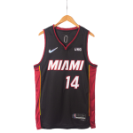 Camiseta NBA Miami Heat Tyler Herro 14 Nike Statement Edition Negra