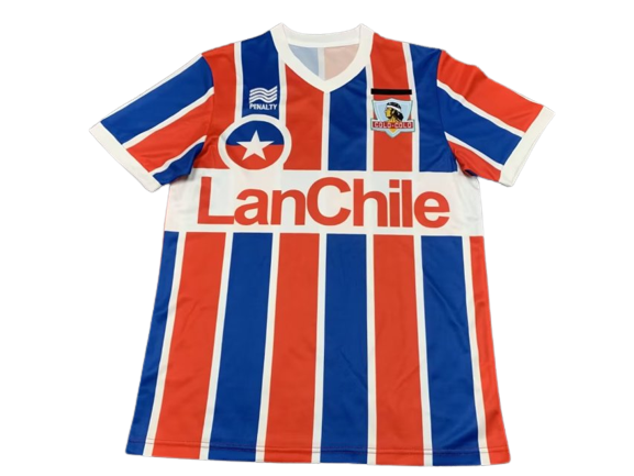 Camiseta Colo-Colo Retro 1986 LanChile Camiseta Colo-Colo Retro 1986 LanChile