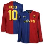 Camiseta FC Barcelona Retro Local 2008/09 Messi 10