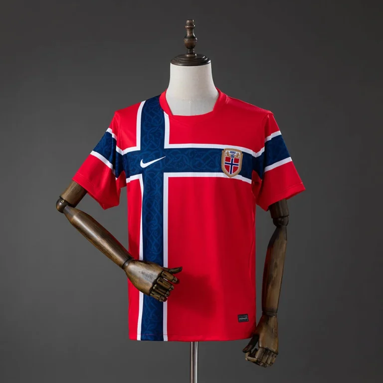 Camiseta Noruega Local Mundial 2026 Roja Nike