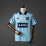 Camiseta Oasis Band Retro Blue V. Adultos