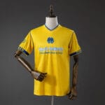 Camiseta West Ham x Iron Maiden Somewhere
  Back in Time Amarilla Retro