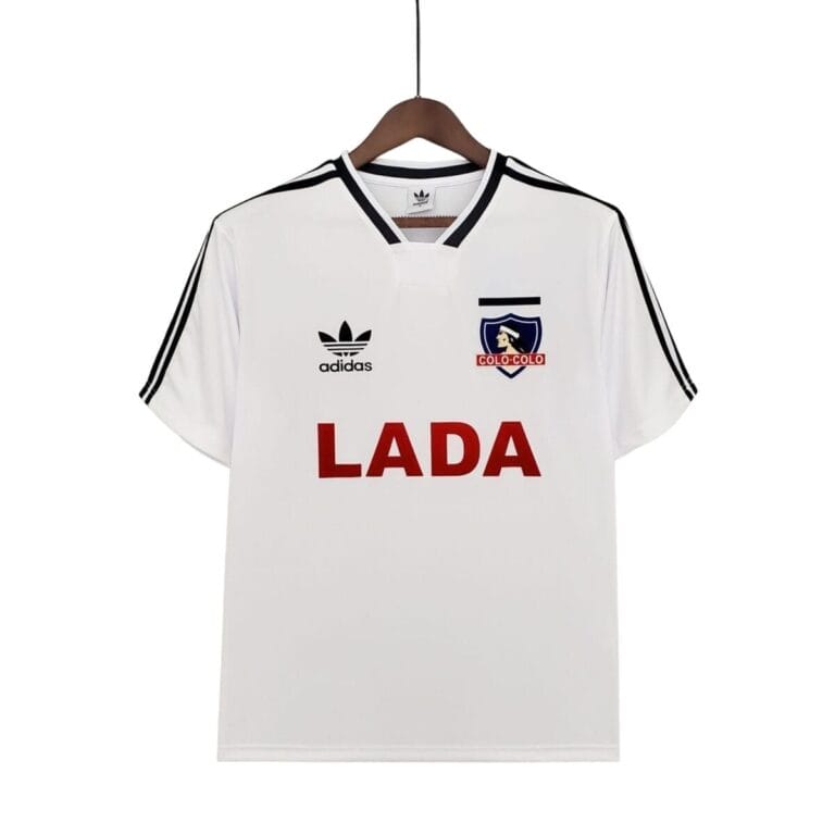 Camiseta colo colo Local Retro 1991 adidas LADA Copa Libertadores